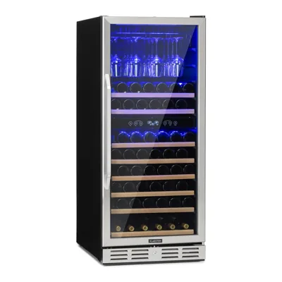Cave à vin Klarstein Vinovilla Grande 116 Built-In Duo