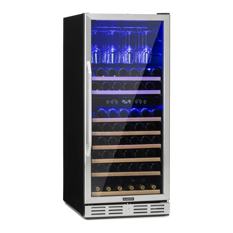 Cave à vin Klarstein Vinovilla Grande 116 Built-In Duo